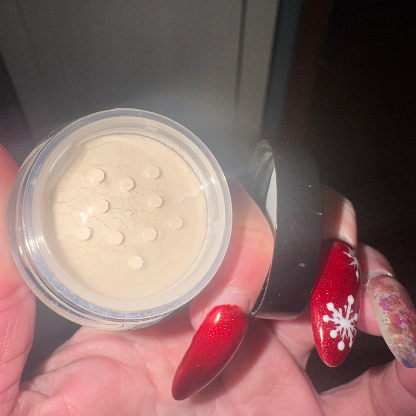 Mini setting powders