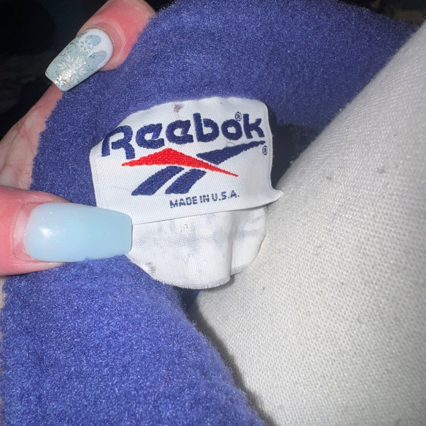 Vintage Reebok quarter zip fleece