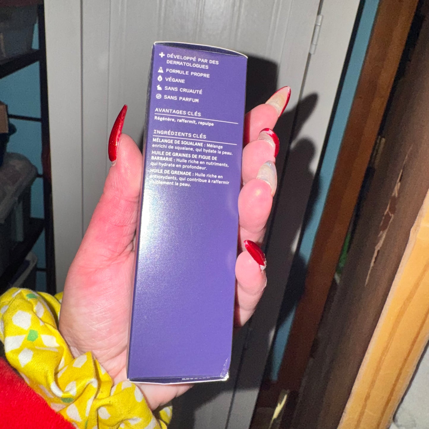 Squalane facial oil