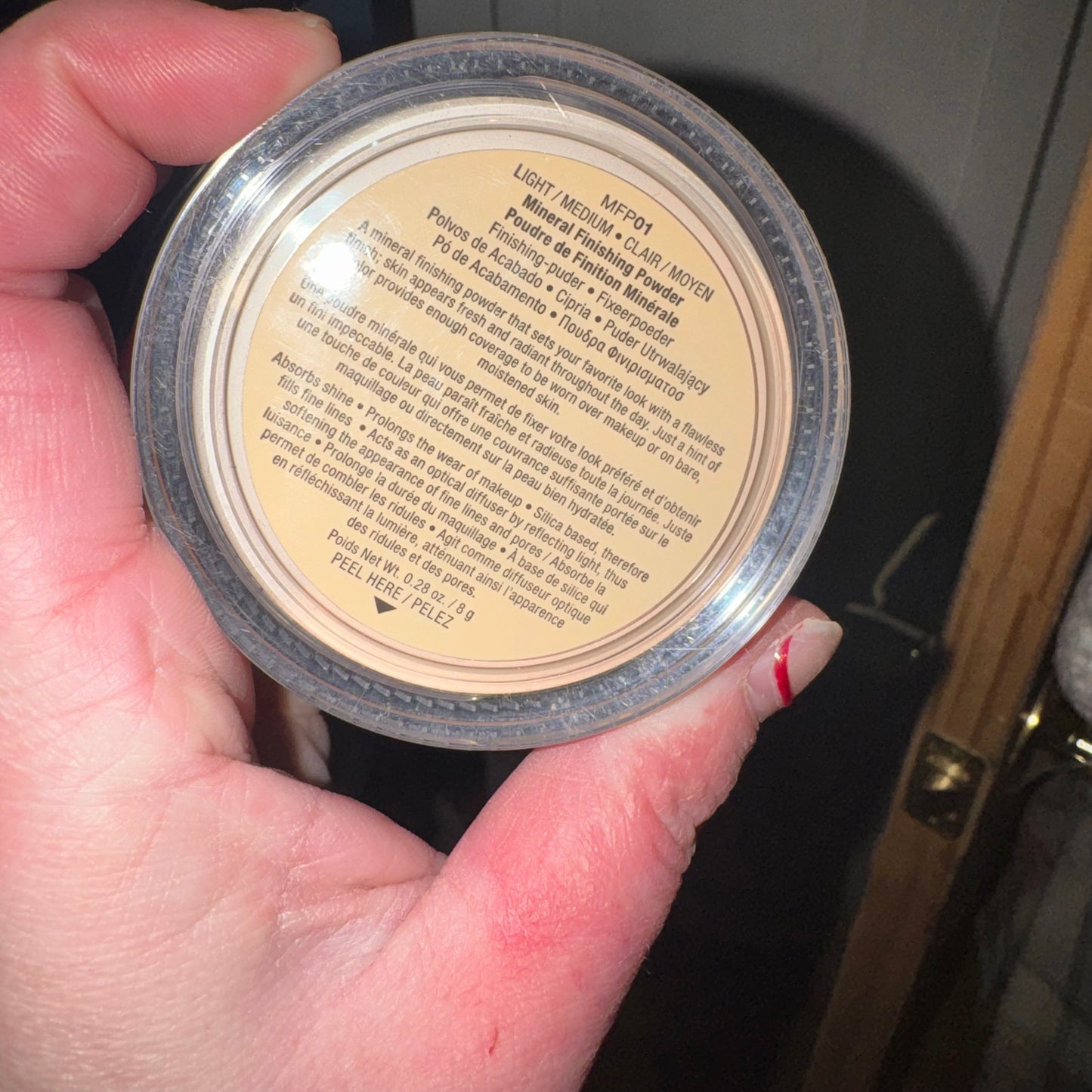 Setting powder bundle