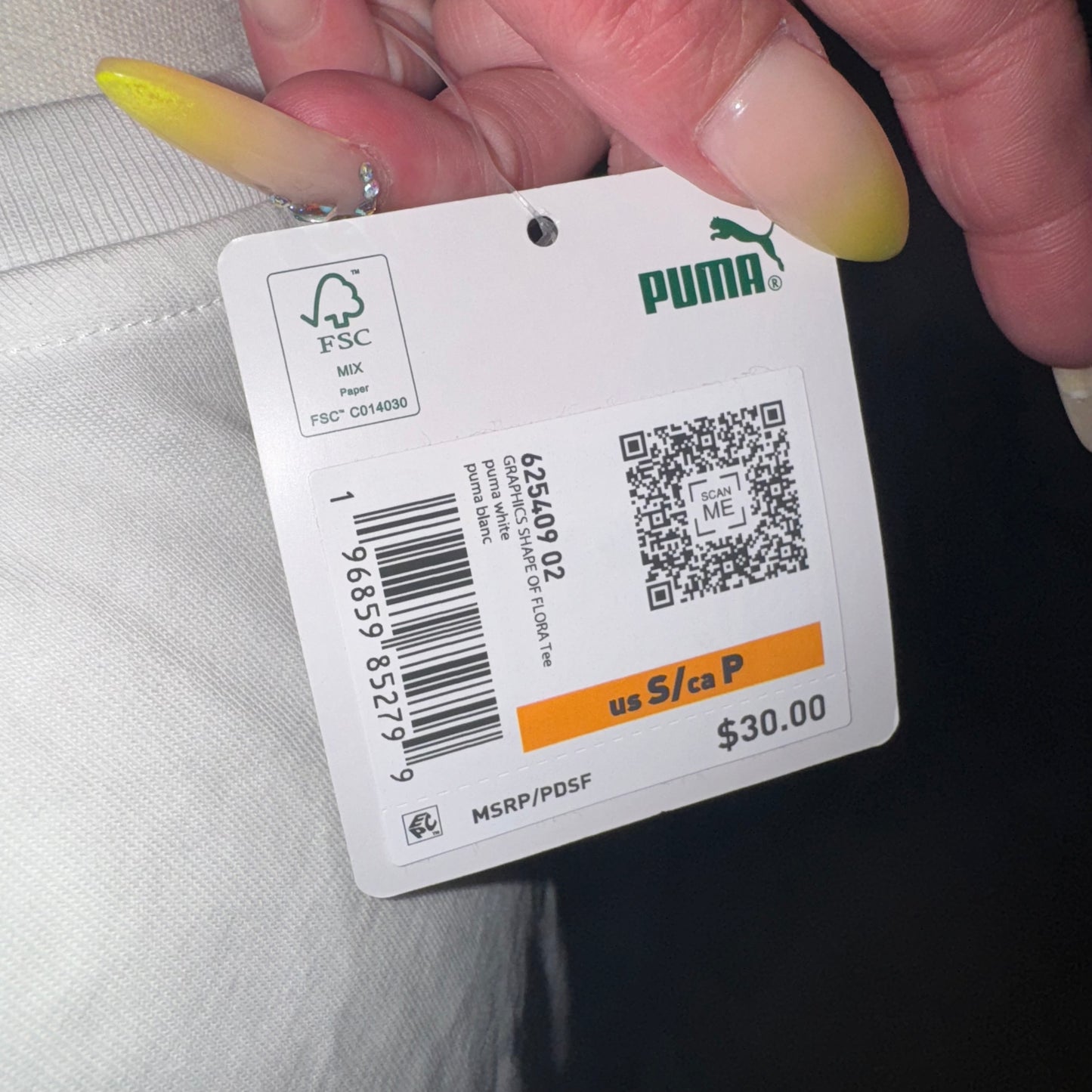 Puma embroidered shirt