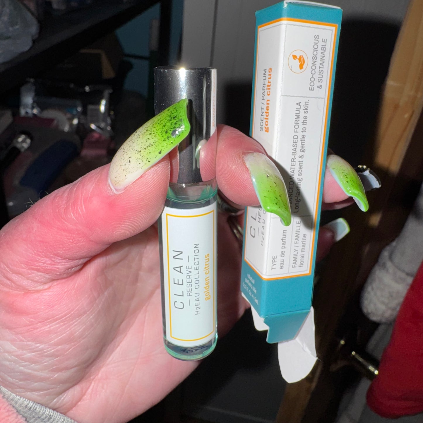 Golden citrus rollerball