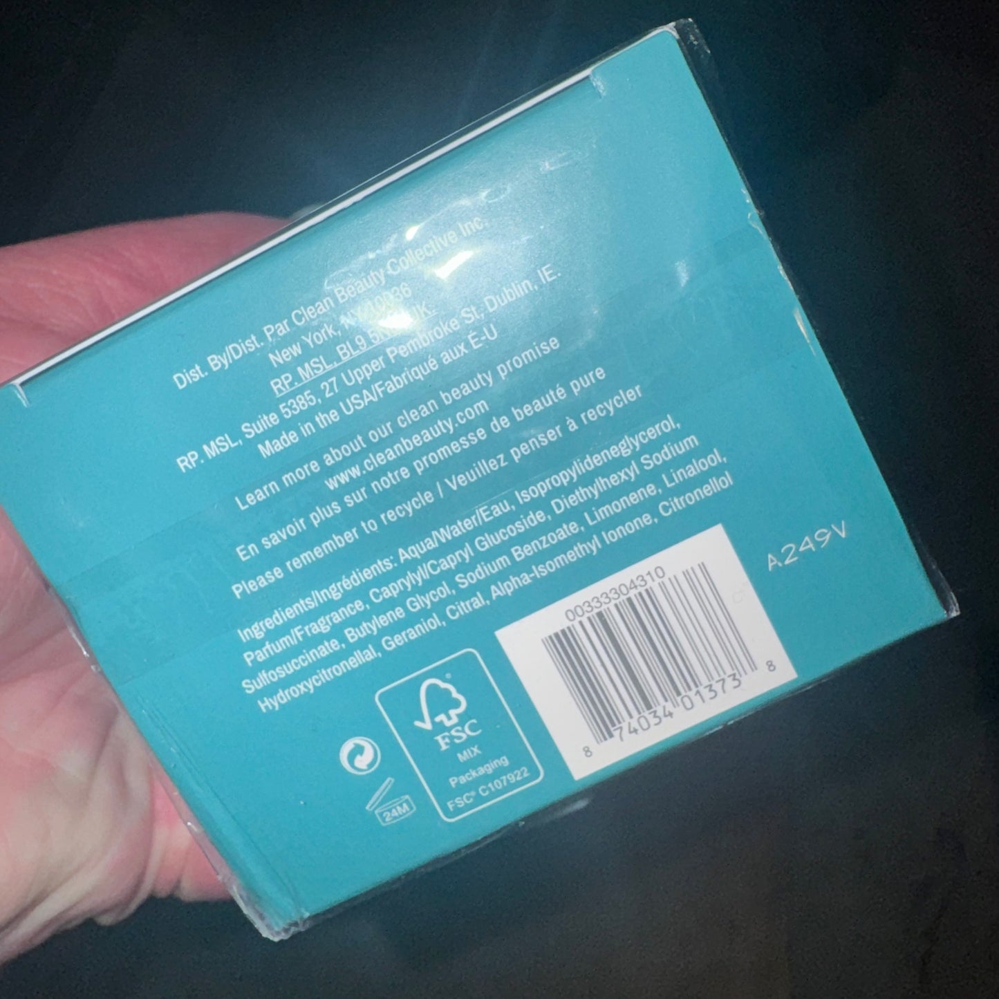 Clean reserve golden citrus perfume