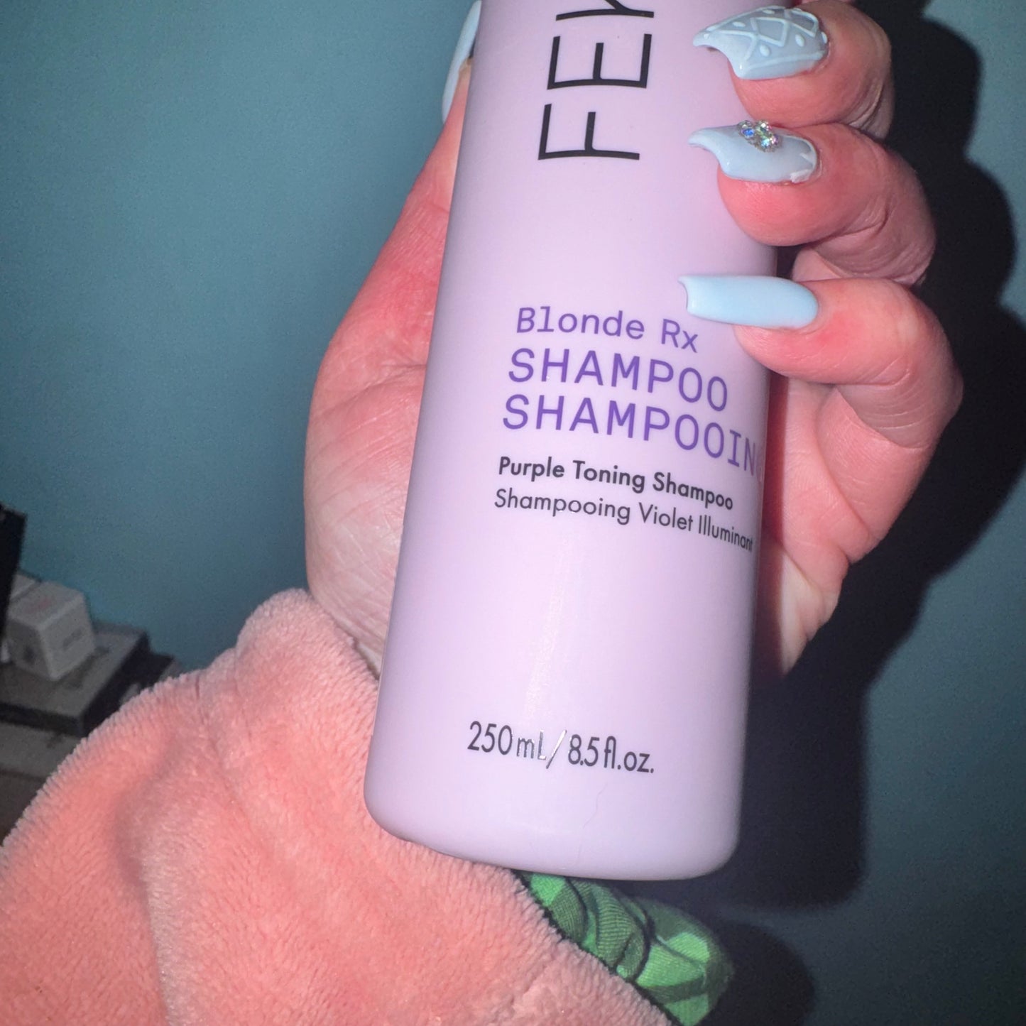 Blonde RX purple shampoo