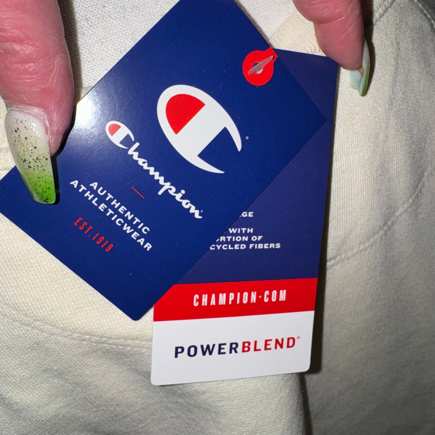 Power blend logo sweatshirt