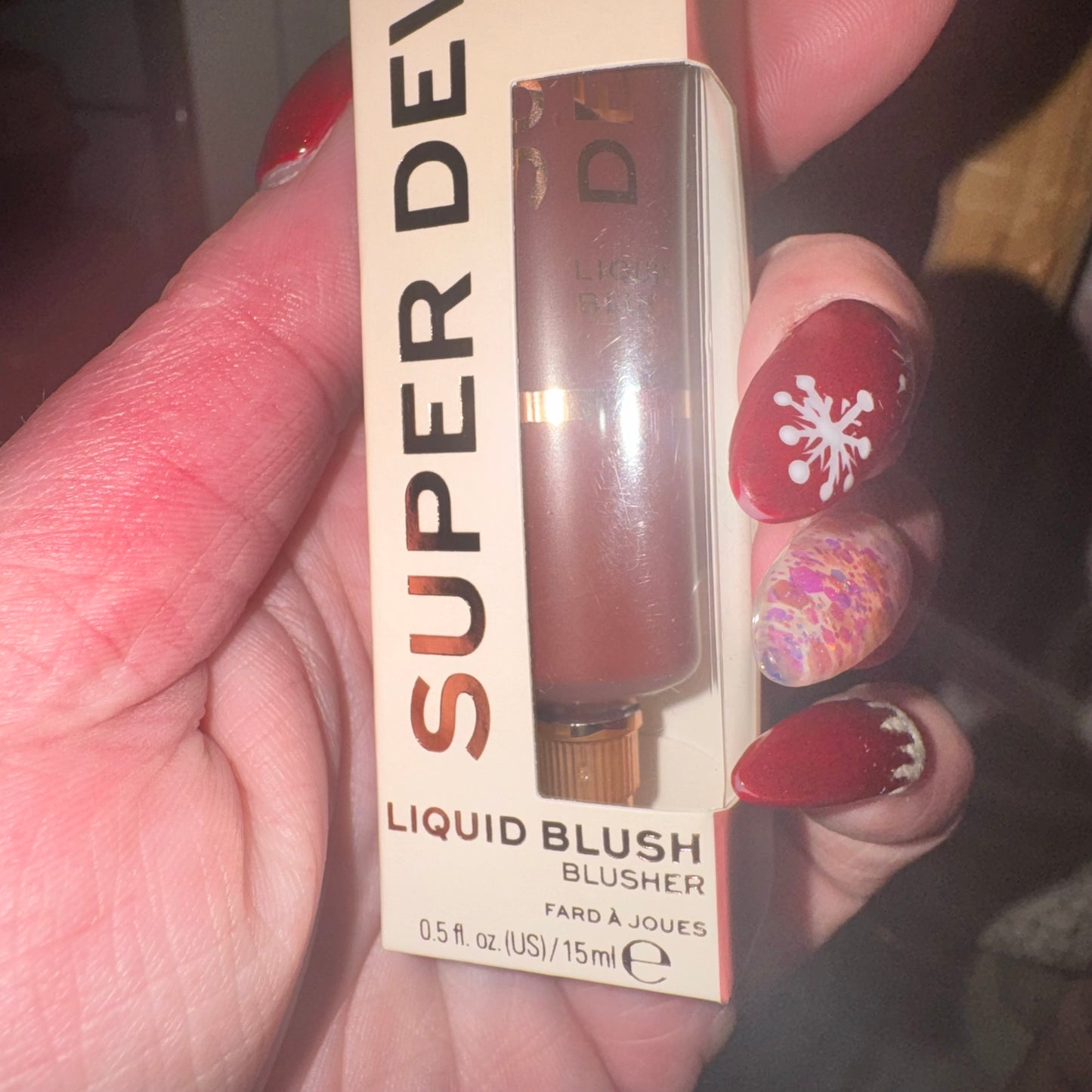 Super dewy liquid blush