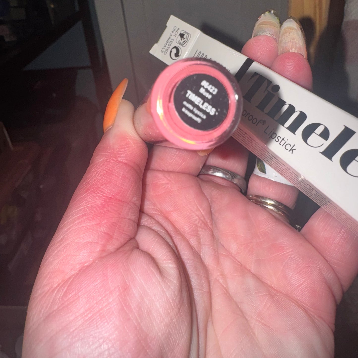 Timeless kissproof lipstick