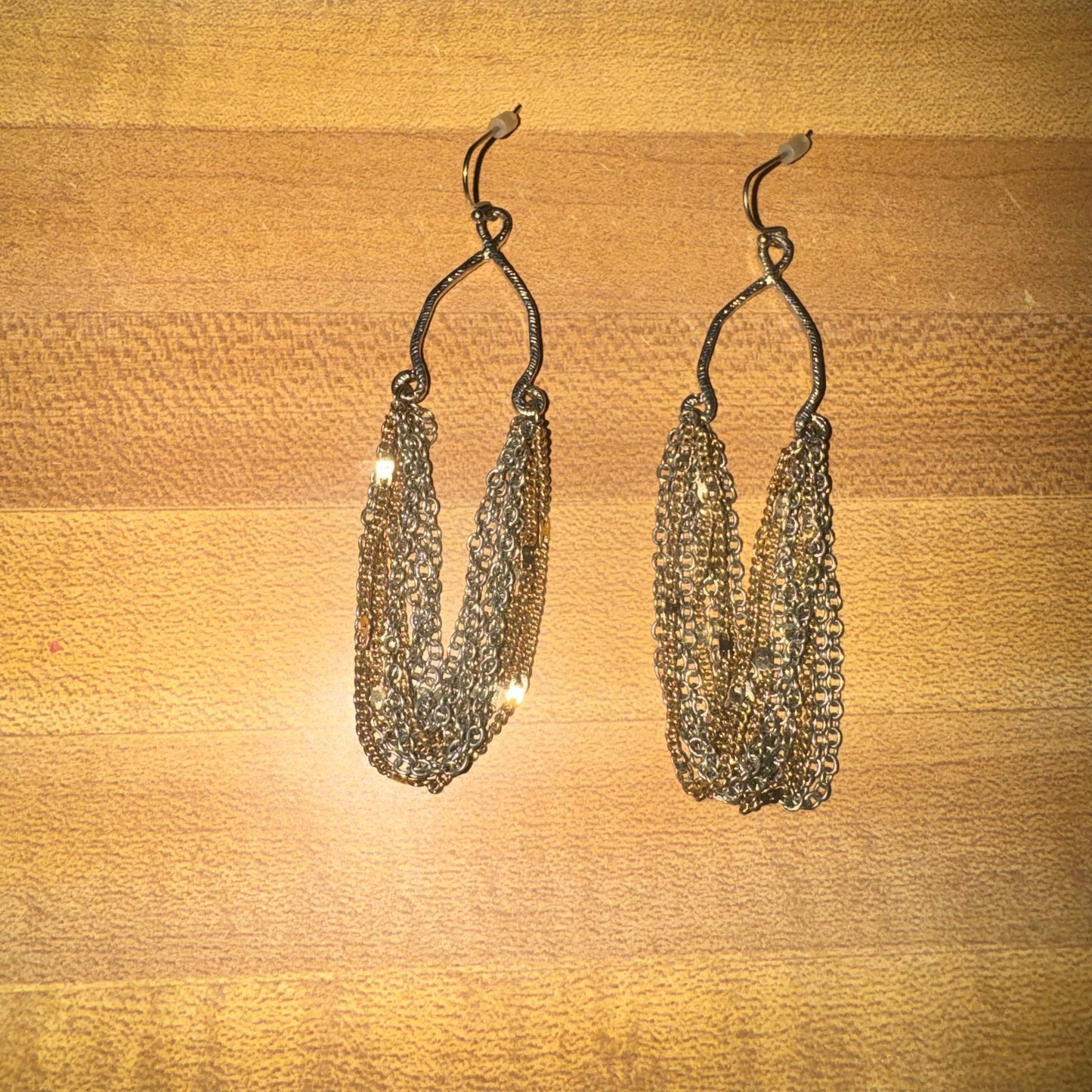 Vintage Avon fringe dangle earrings