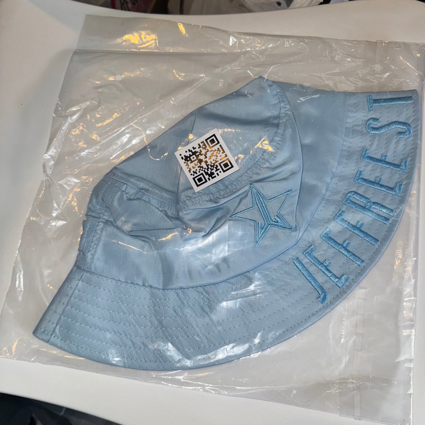 Embroidered bucket hat