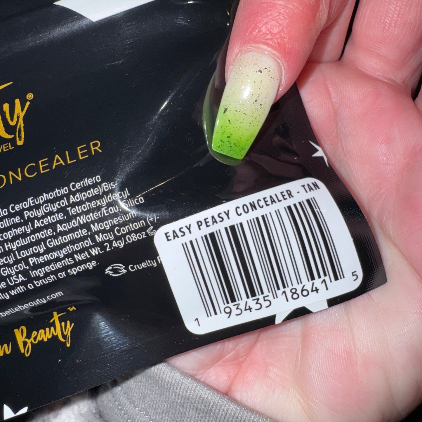 Easy peasy mineral concealer - tan