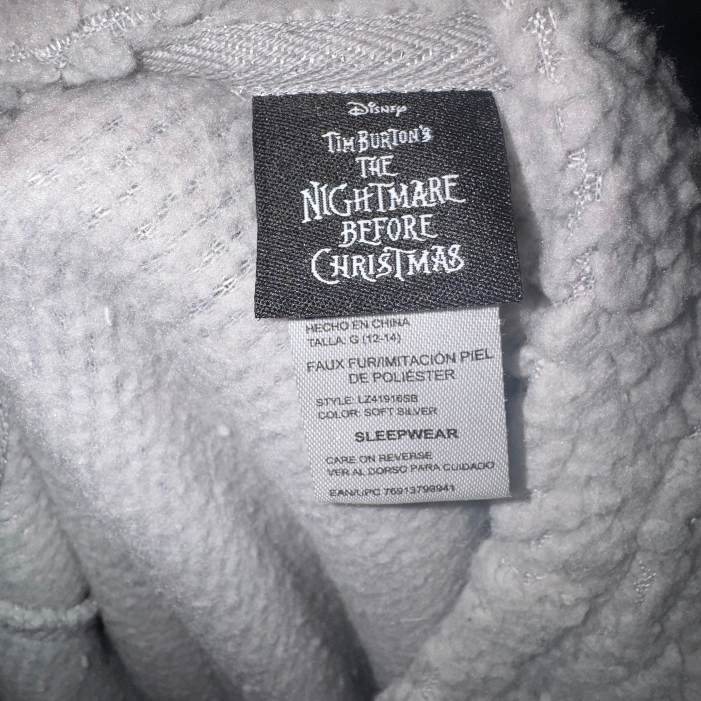 Nightmare before Christmas fleece top