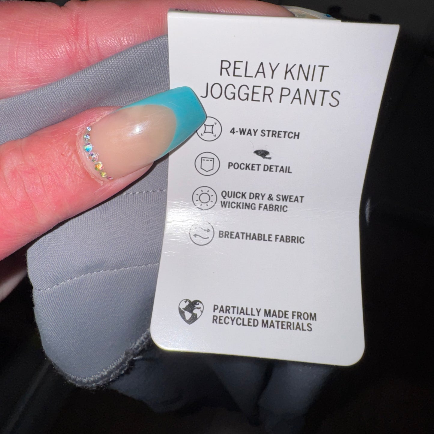 Relay knit jogger pants