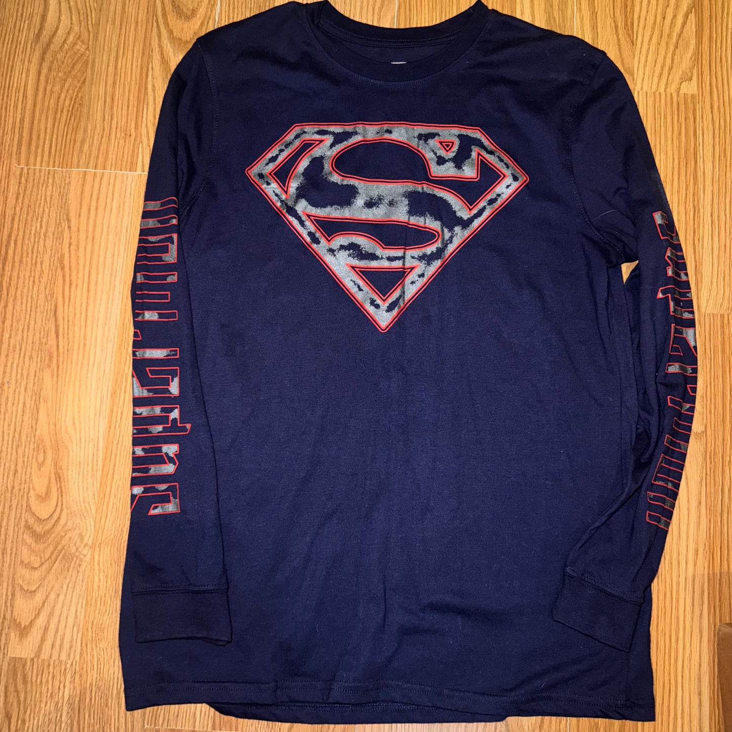 Superman shirt & beanie set