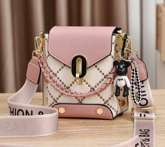 Color block mini crossbody