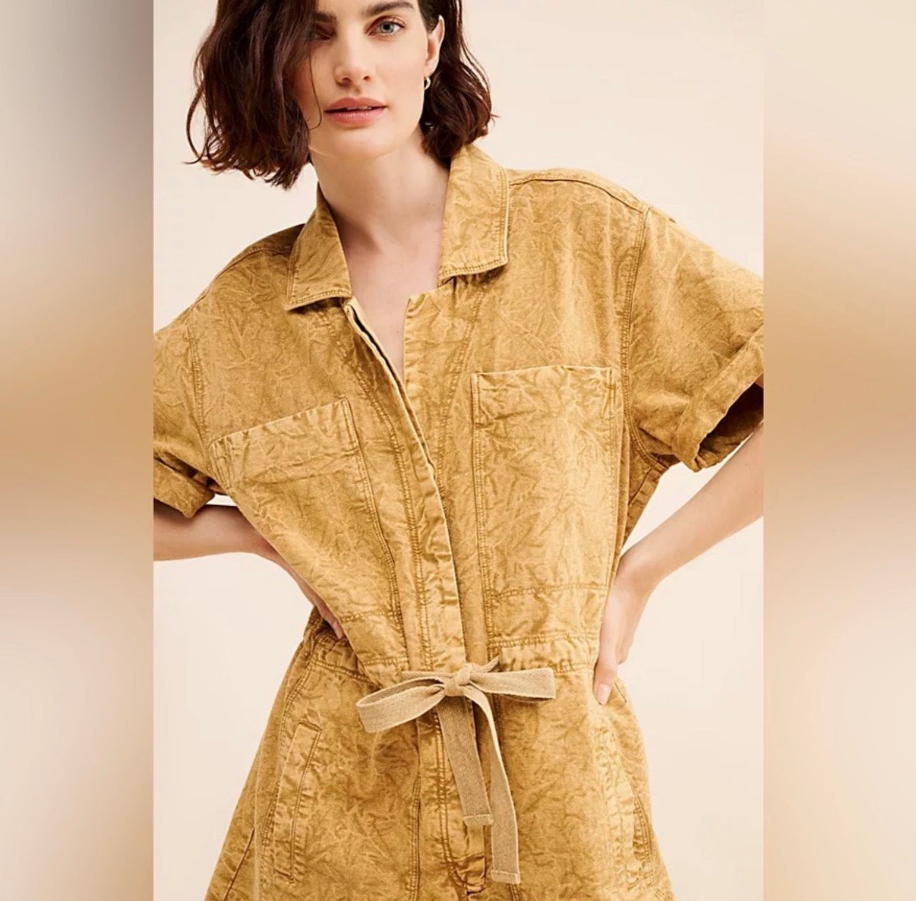 Rhodes chino romper