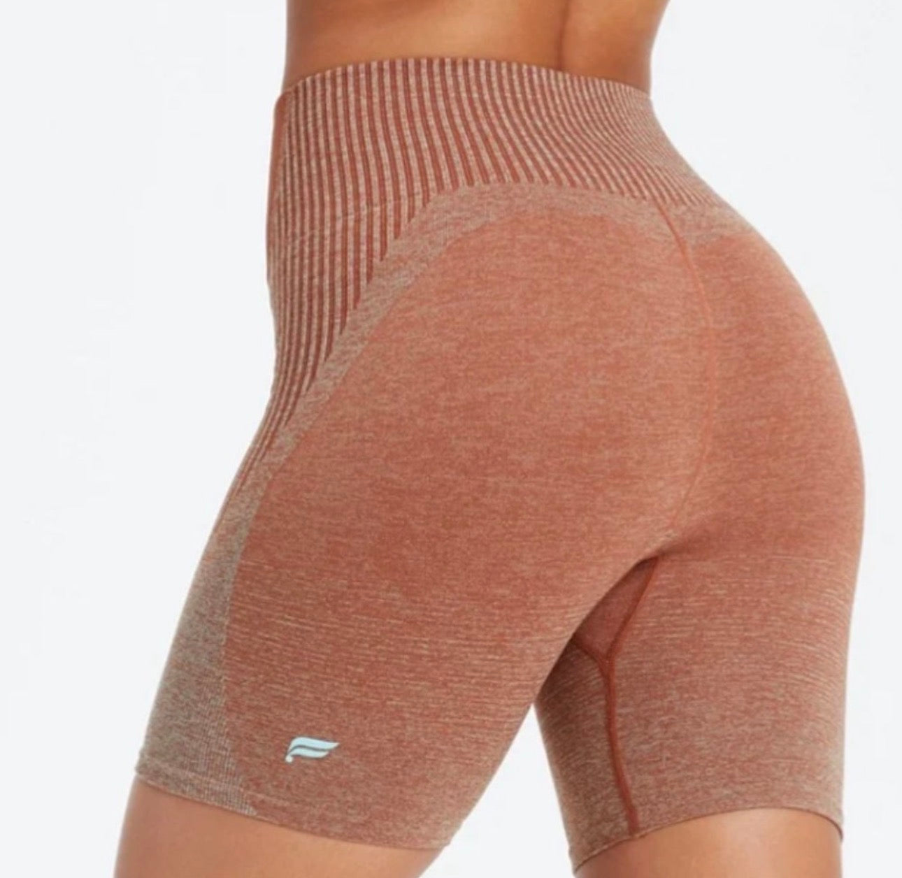 Ombré seamless shorts