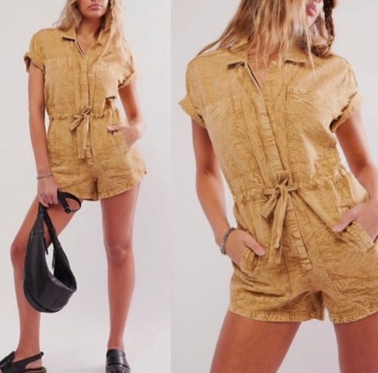 Rhodes chino romper