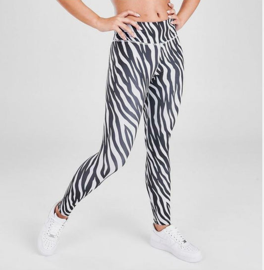 Dri-fit zebra print leggings