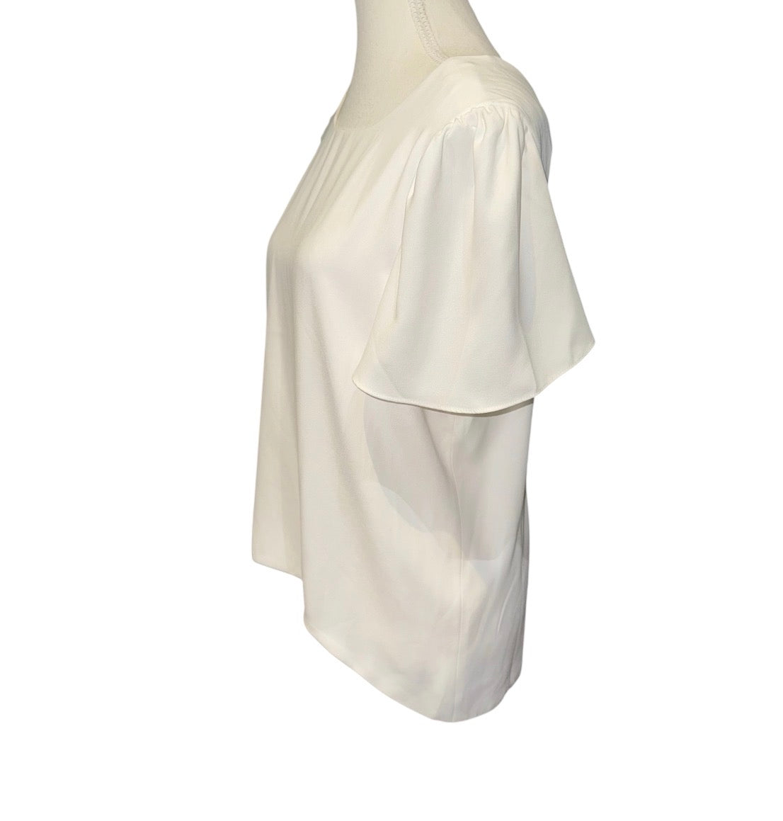 Open back boxy top