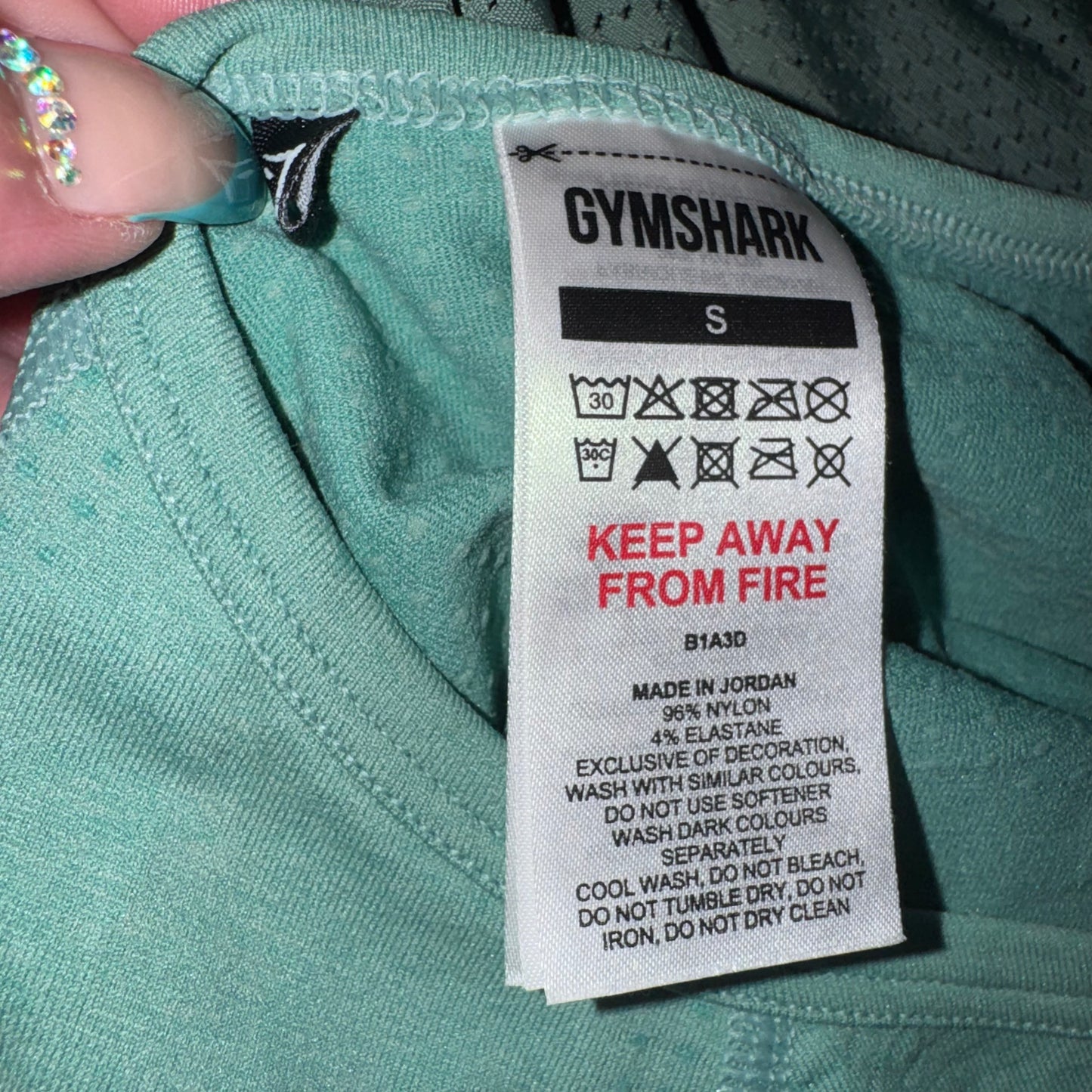 Gymshark vital crop top