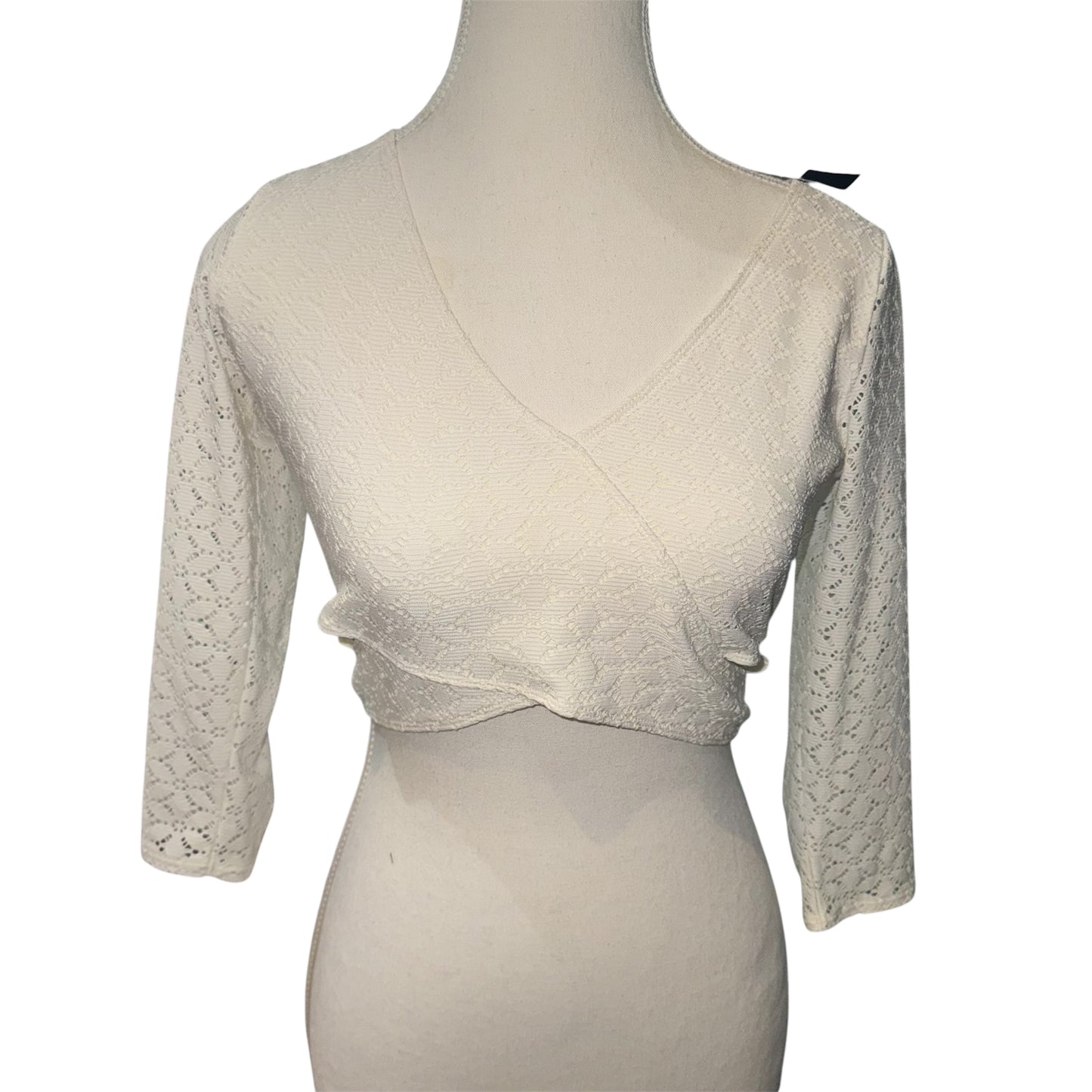 Hollister crop wrap top
