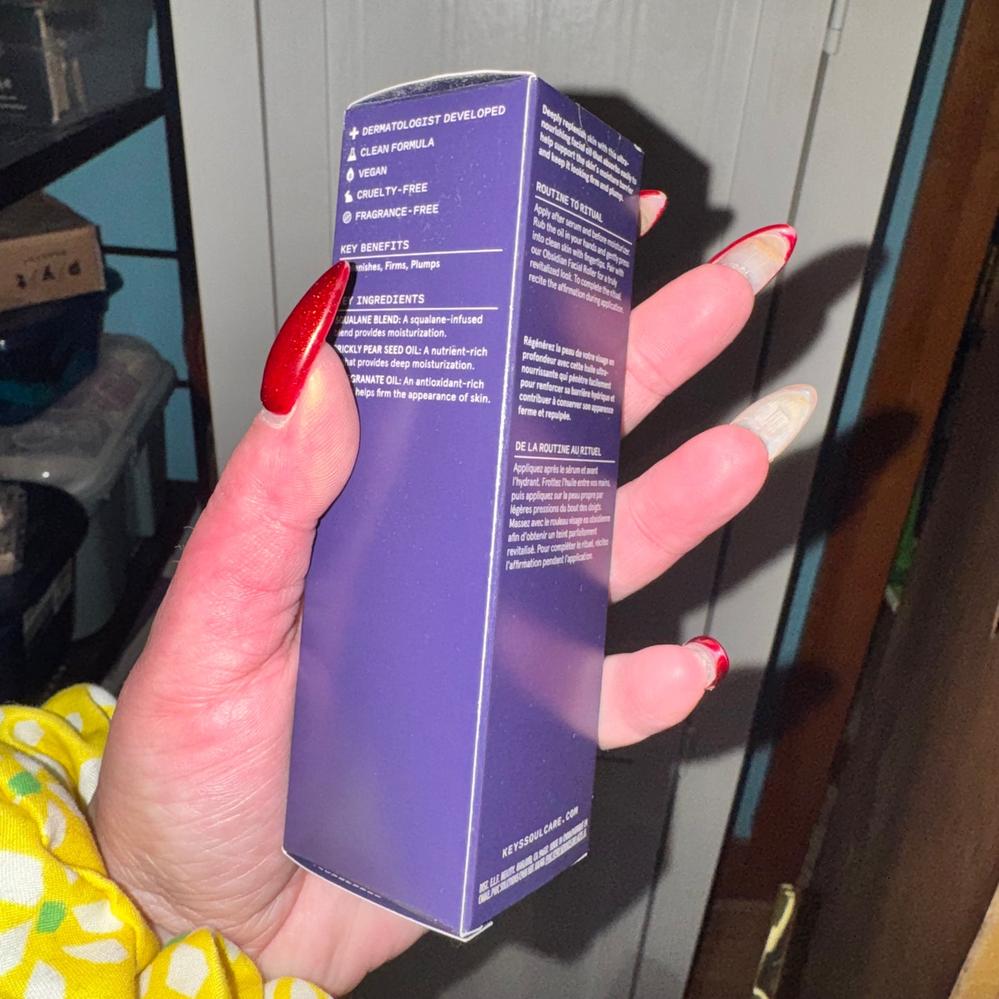 Squalane facial oil