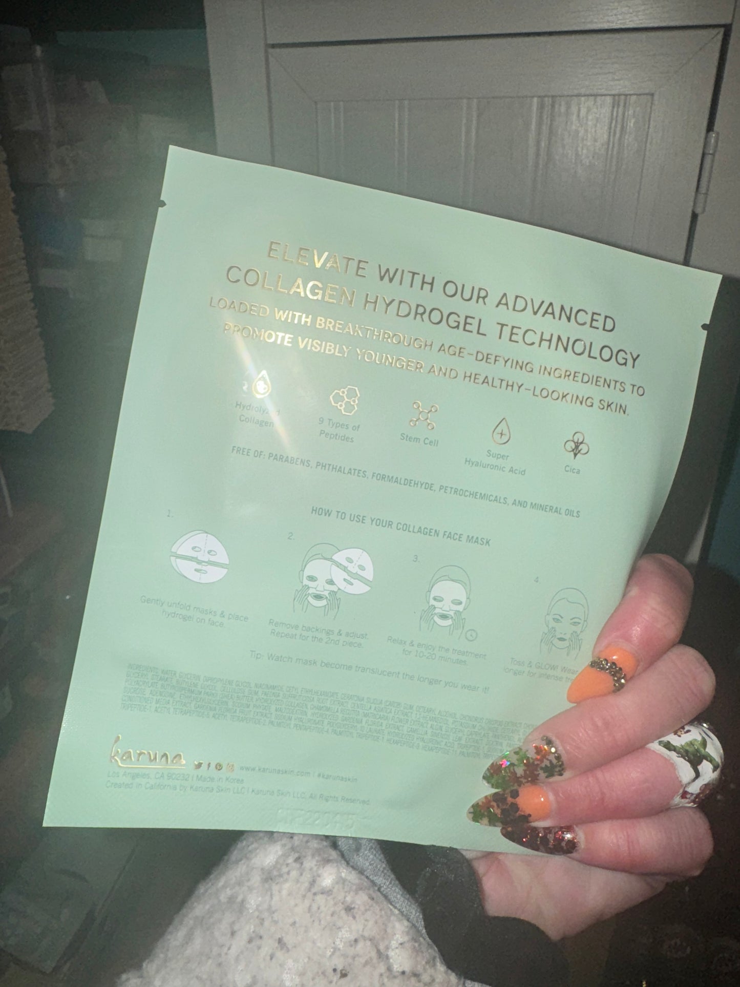 Collagen 2-piece masks (set of 3)