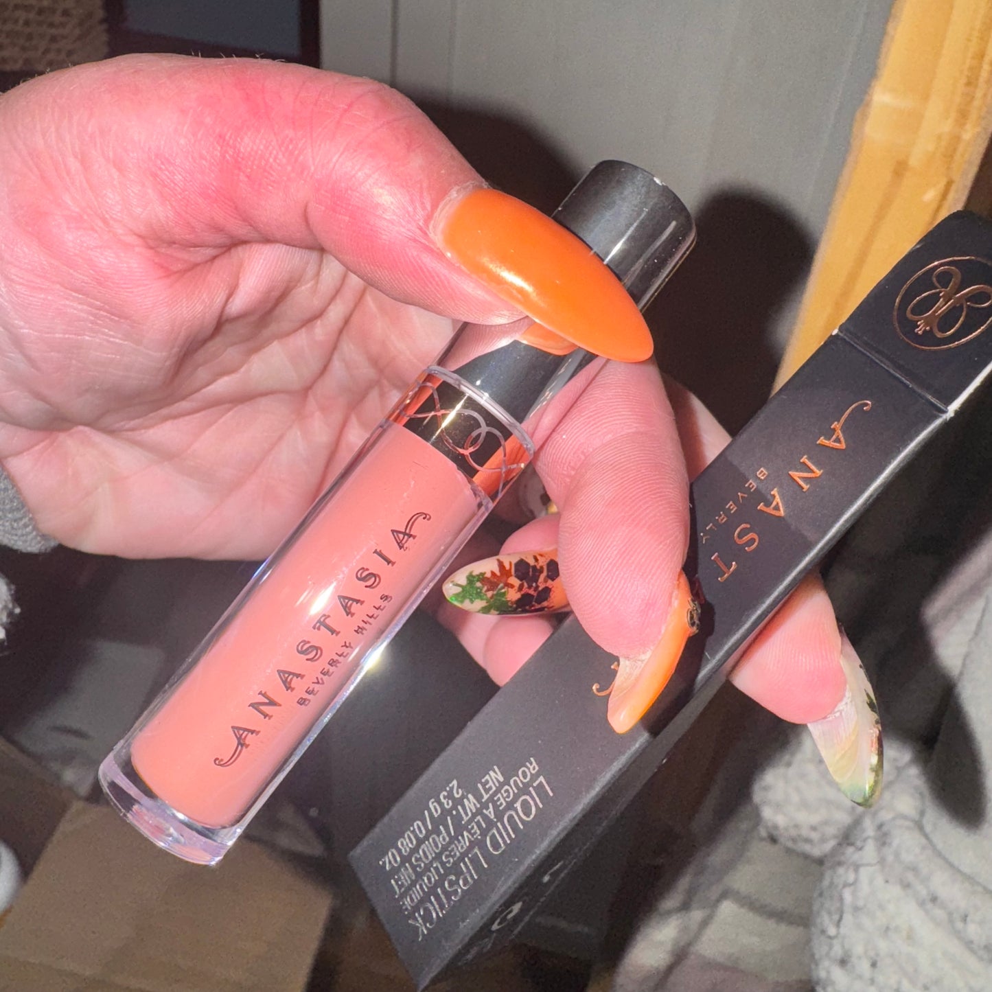 Liquid lipstick in crush travel size