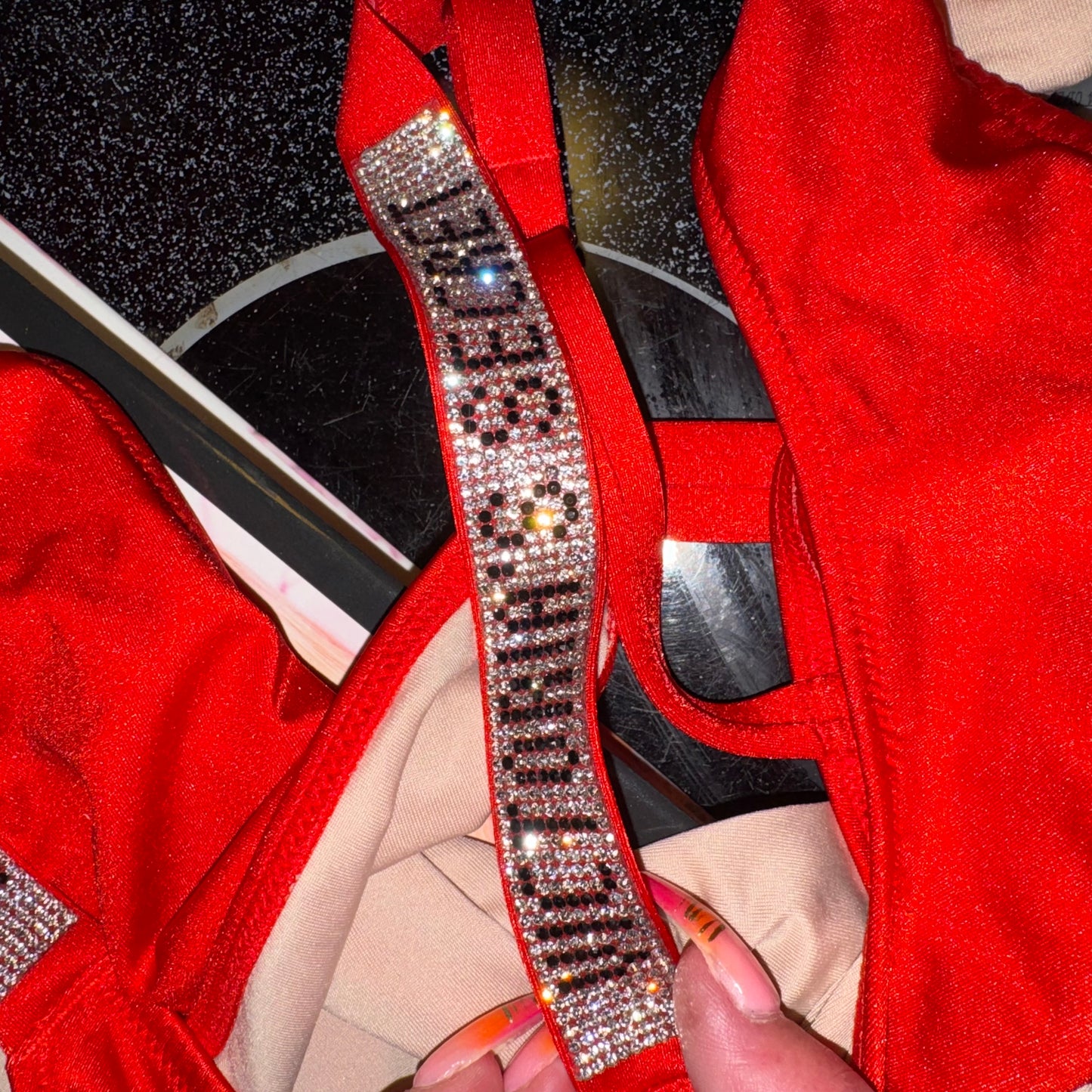 Shine strap bikini