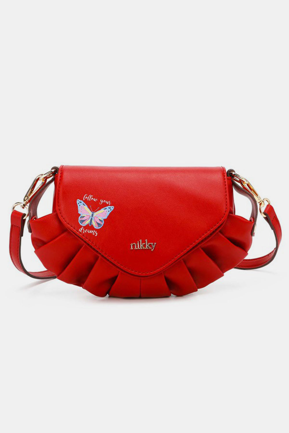 Nicole Lee USA Graphic Crossbody Bag-6
