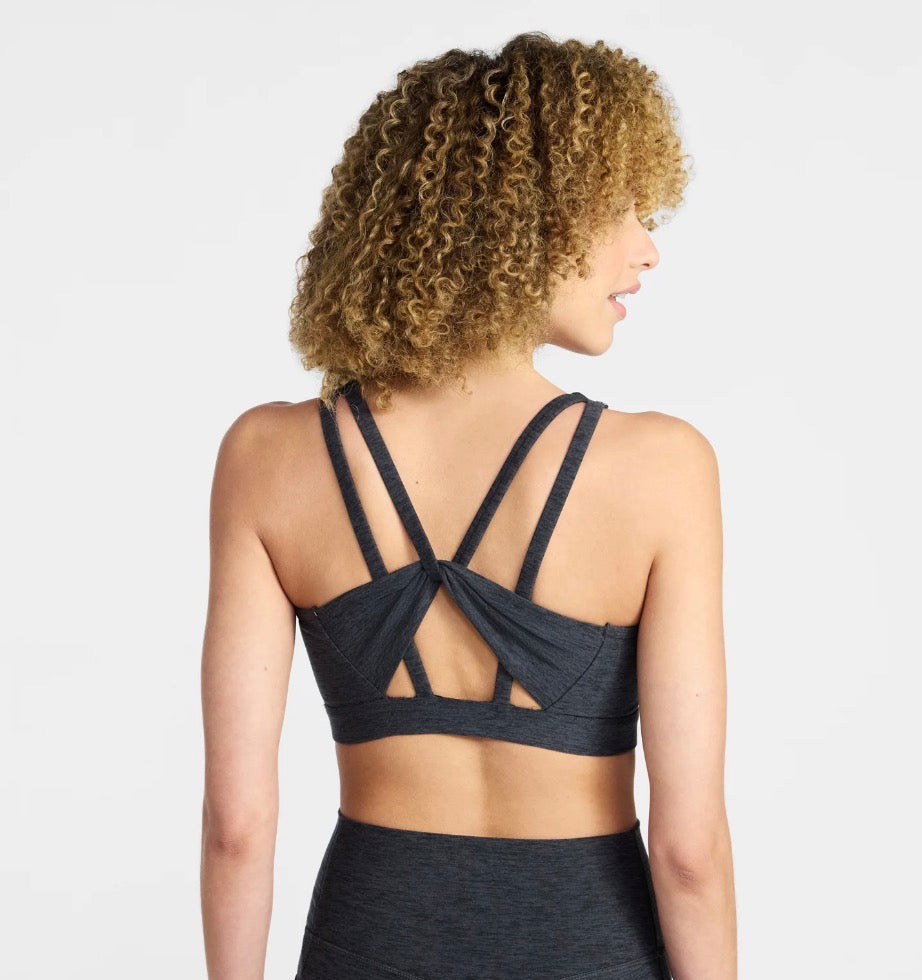 Butter core twist sports bra