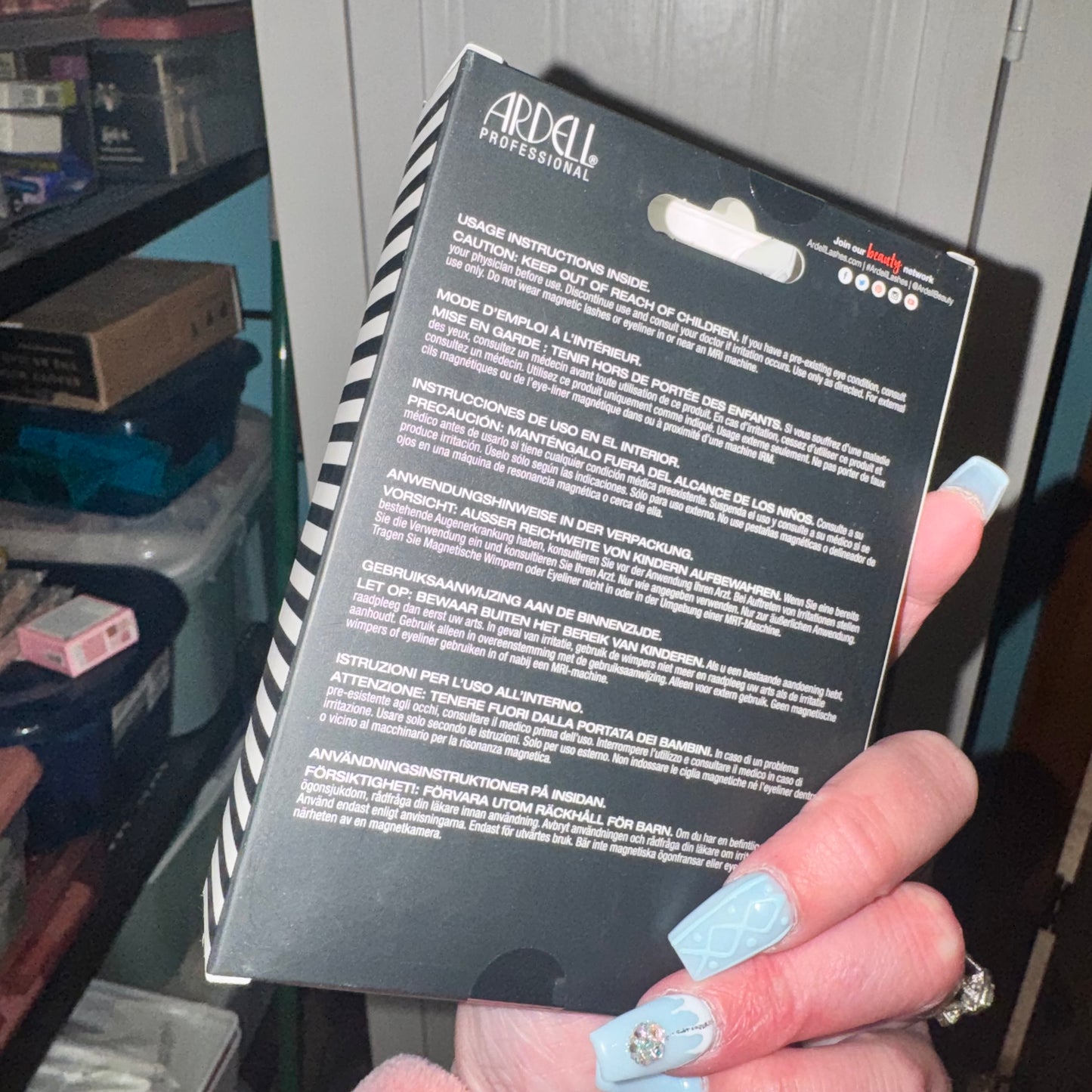 Magnetic lash bundle