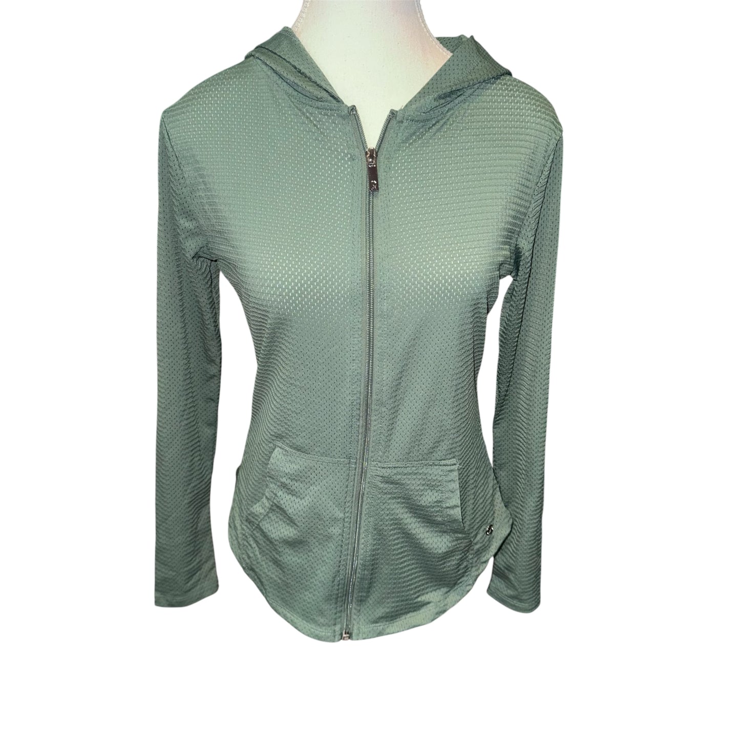 BuffBunny mesh zip up performance jacket