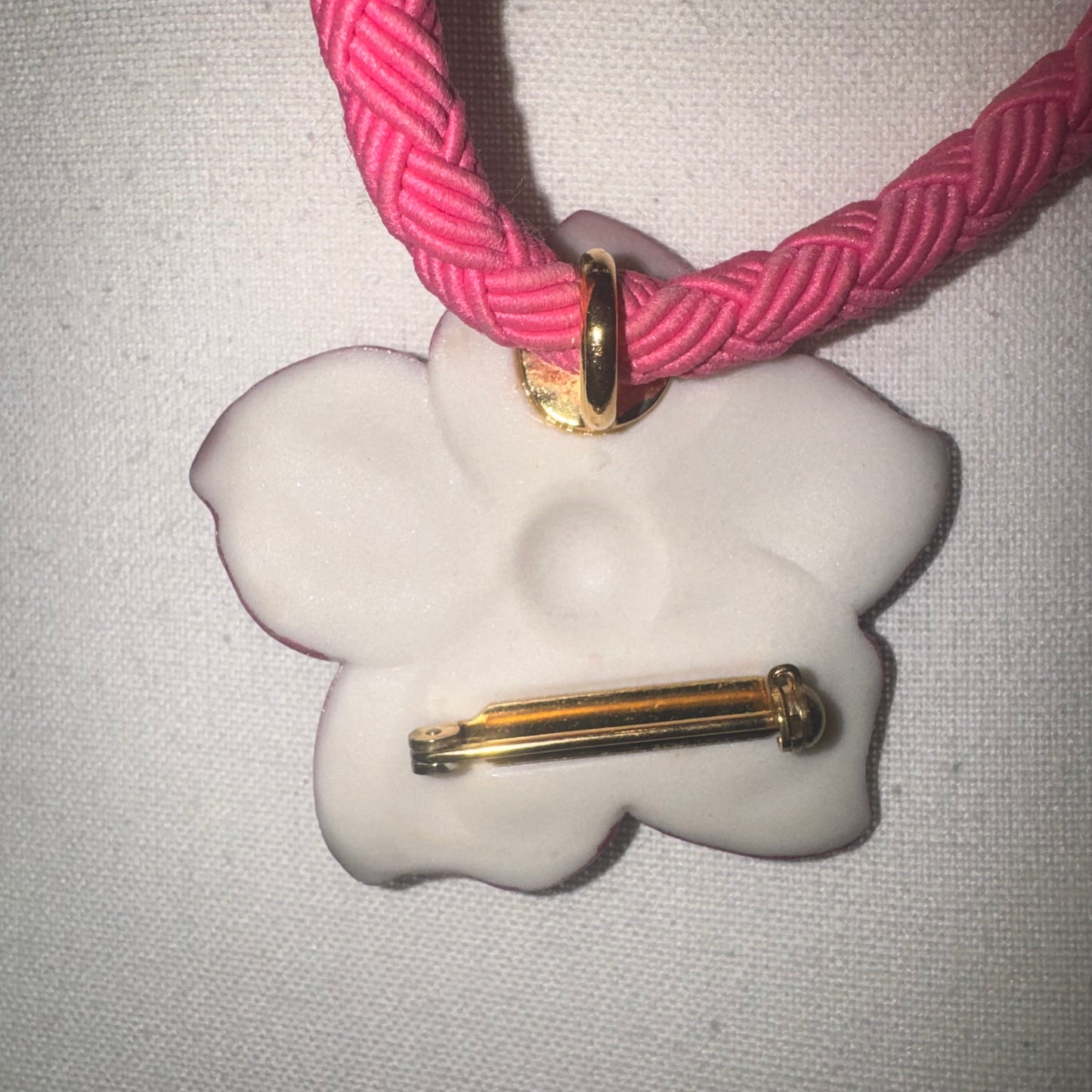Vintage Avon porcelain wild flower pin/pendant