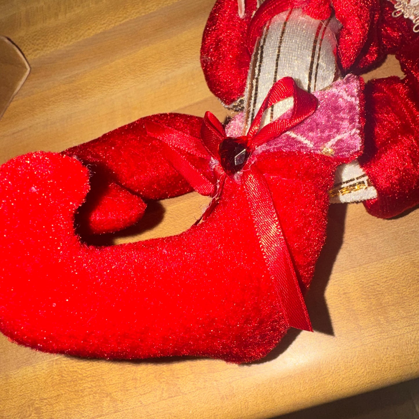 Valentine’s Day elf shelf sitter doll