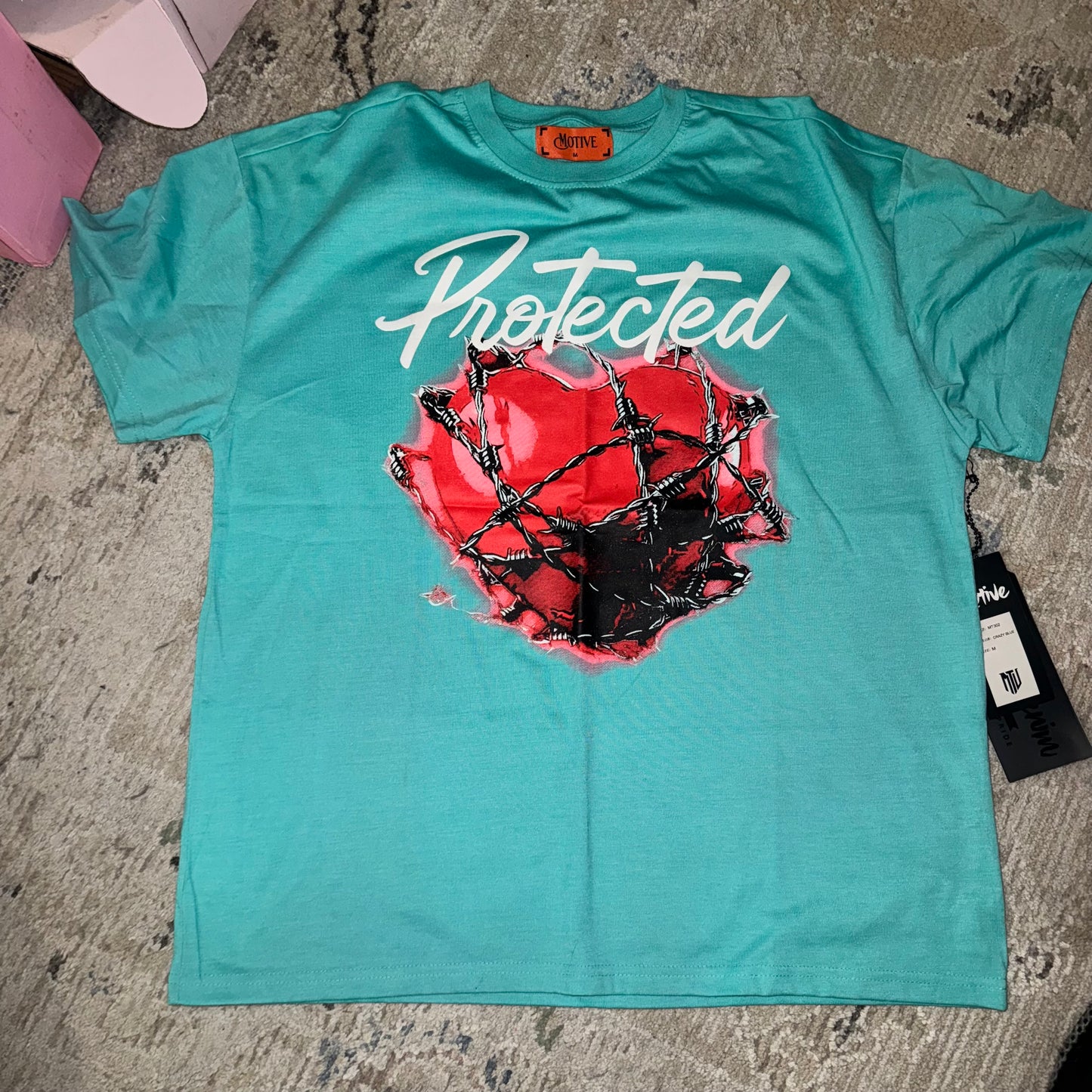 Men’s heart protected tee