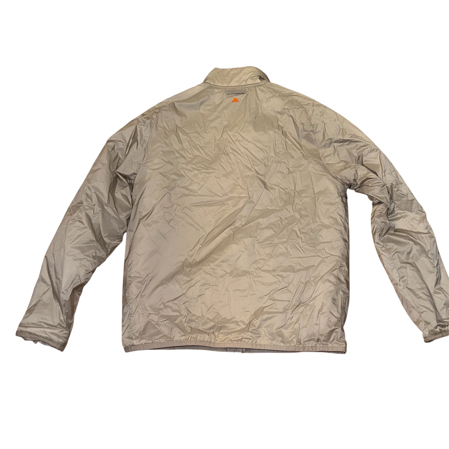 Light insulated nylon zip jacket