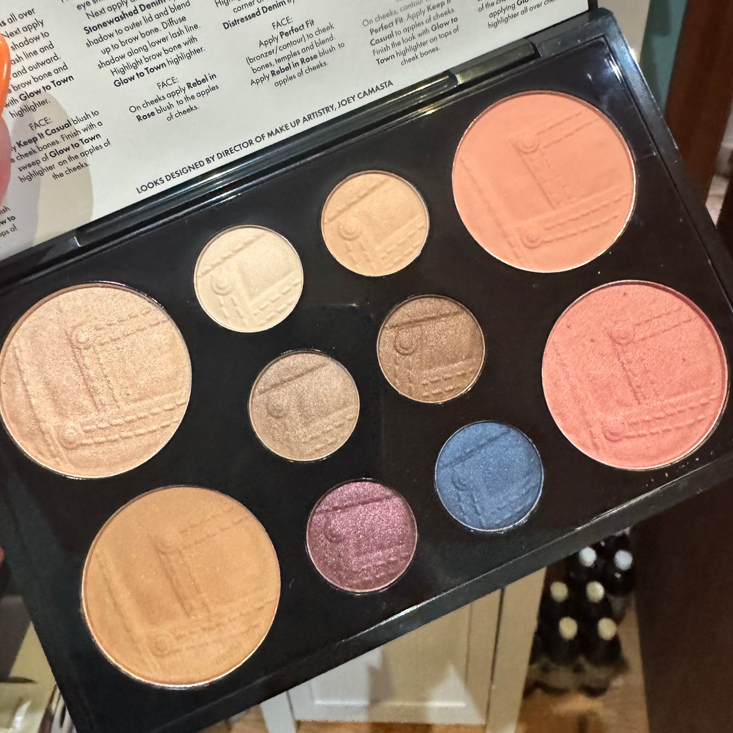 Denim wear collection palette