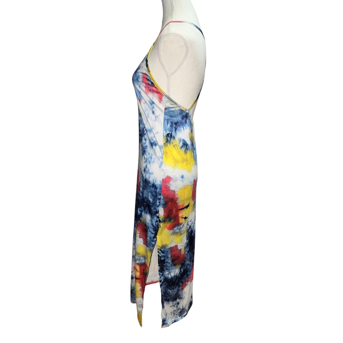 Tie dye maxi dress