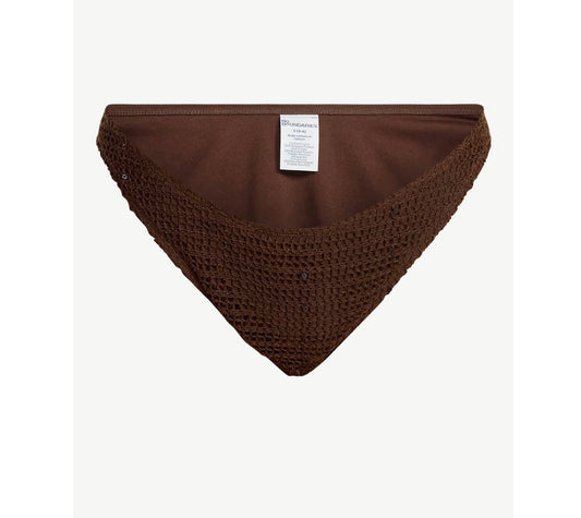 Sequin crochet bikini bottom