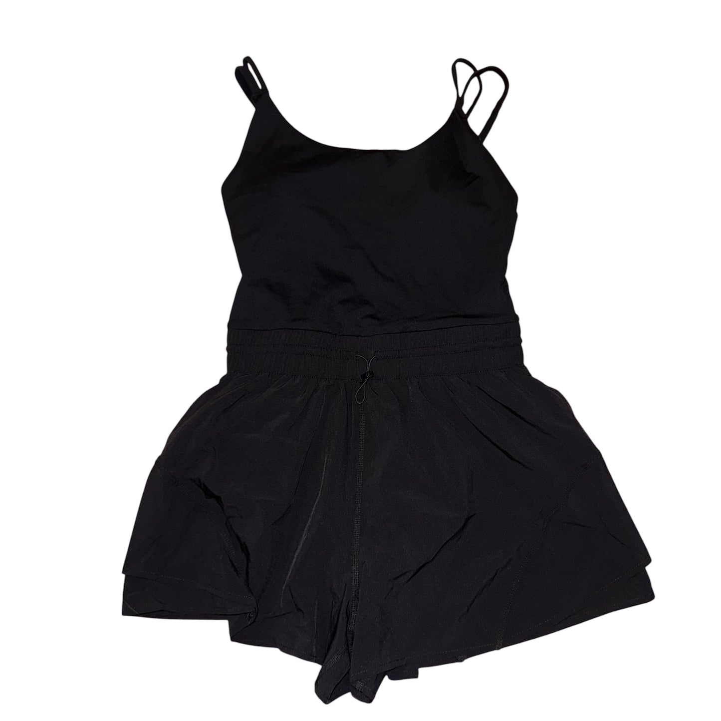 Cinch waist romper