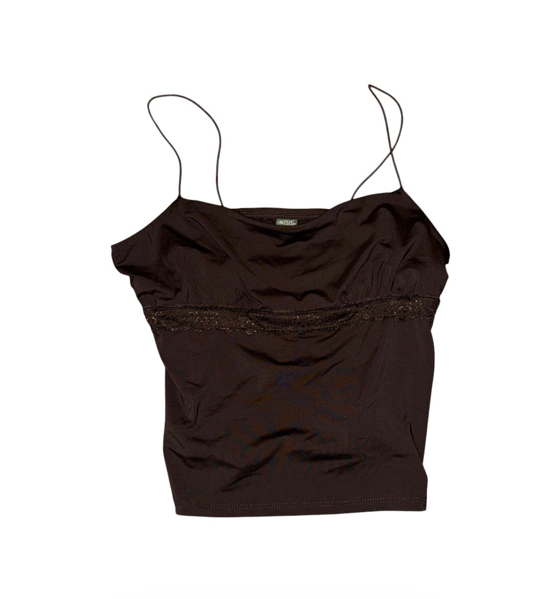 Lace trim cami