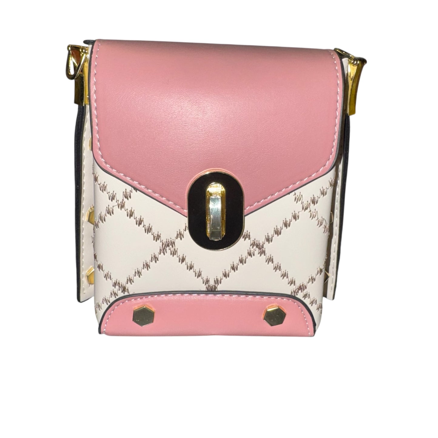 Color block mini crossbody