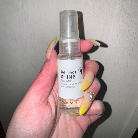 Nature lab perfect shine hair oil mist