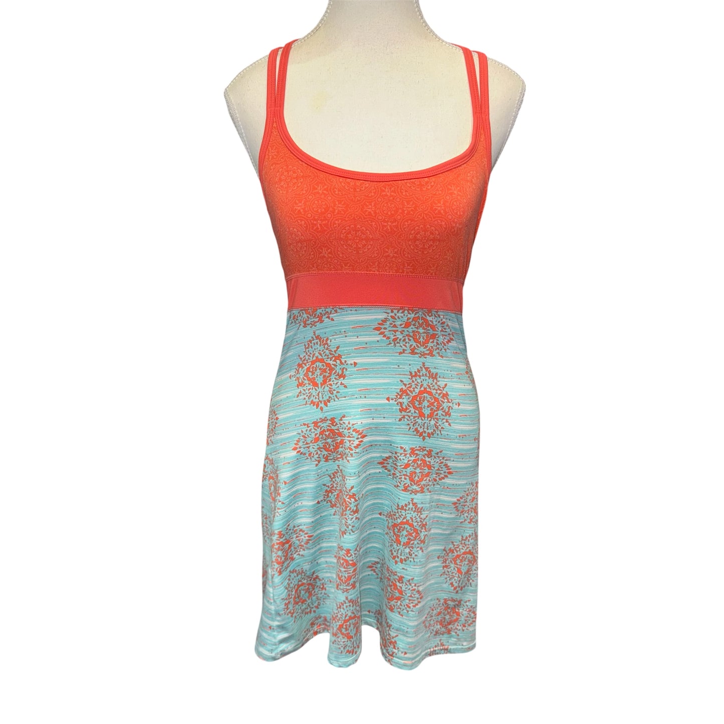 Strappy back activewear dress
