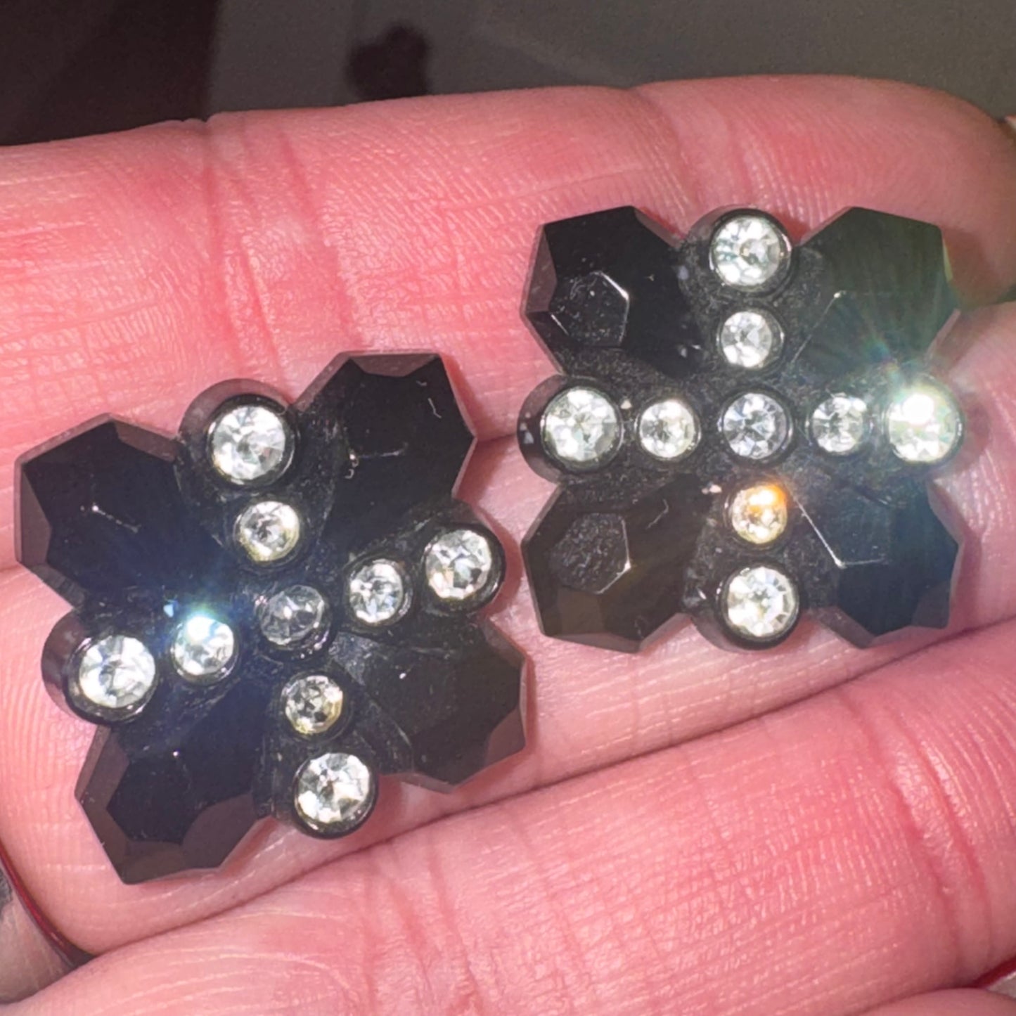 Midnight brilliance earrings