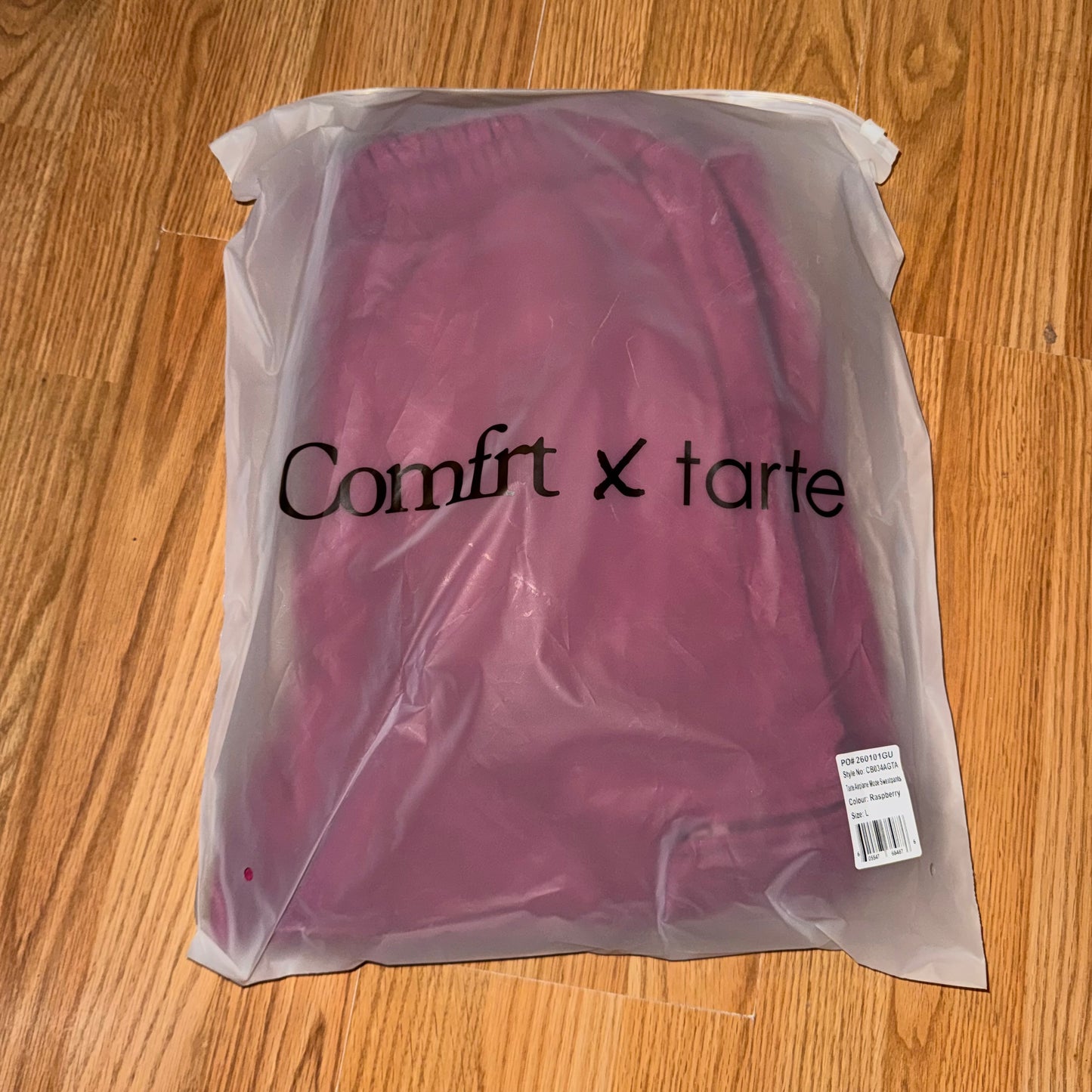 Comfrt/tarte airport mode sweatpants