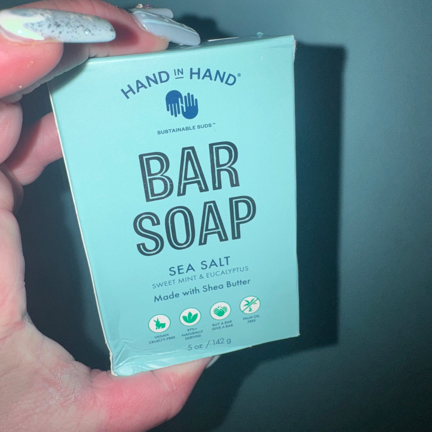 Sea salt bar soap