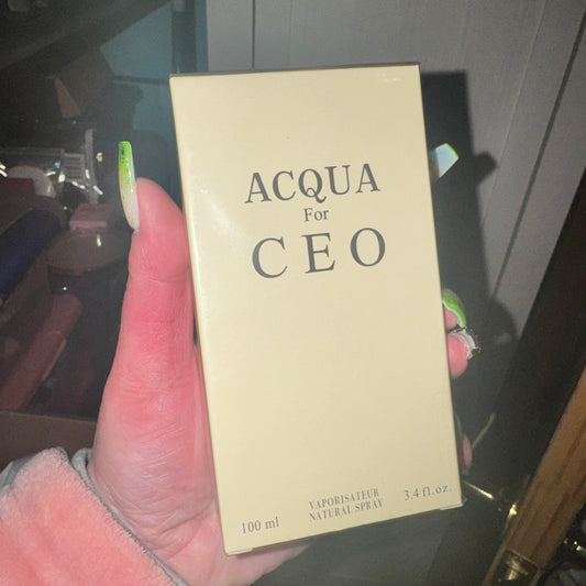 Acqua for CEO men’s fragrance