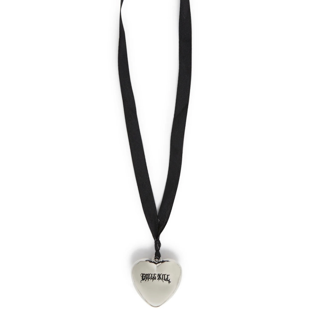 Puffy heart necklace